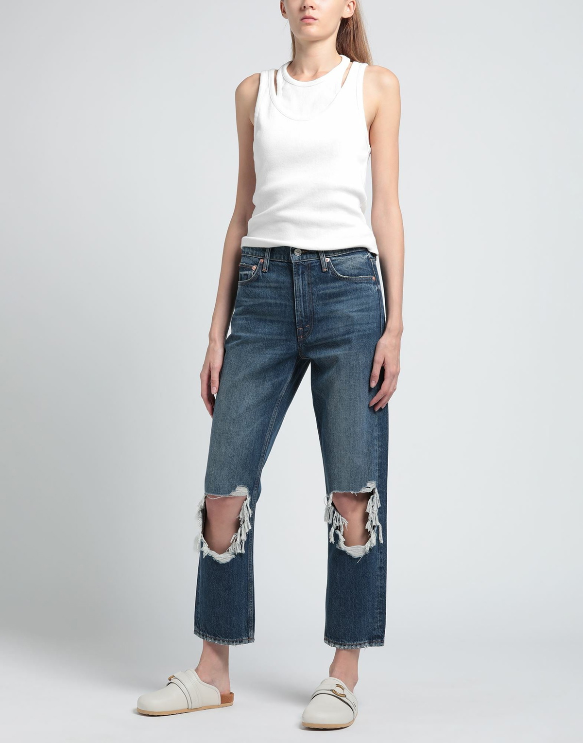 Maje Womens Jeans in Blue