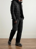 Aztech Mountain - Nuke Suit Quilted Hooded Down Ski Jacket - Black