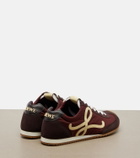 Loewe Ballet Runner 2.0 suede-trimmed sneakers