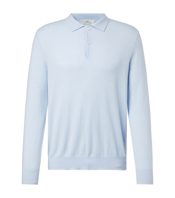 Photo: Arch4 Cashmere polo sweater