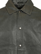 Giorgio Brato Leather Overshirt