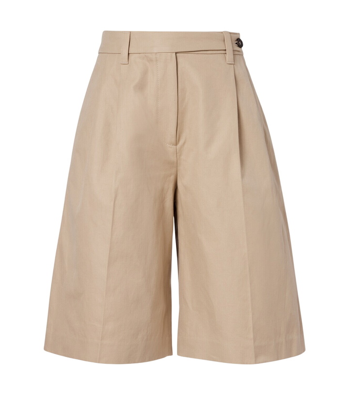 Photo: Brunello Cucinelli Cotton and linen shorts