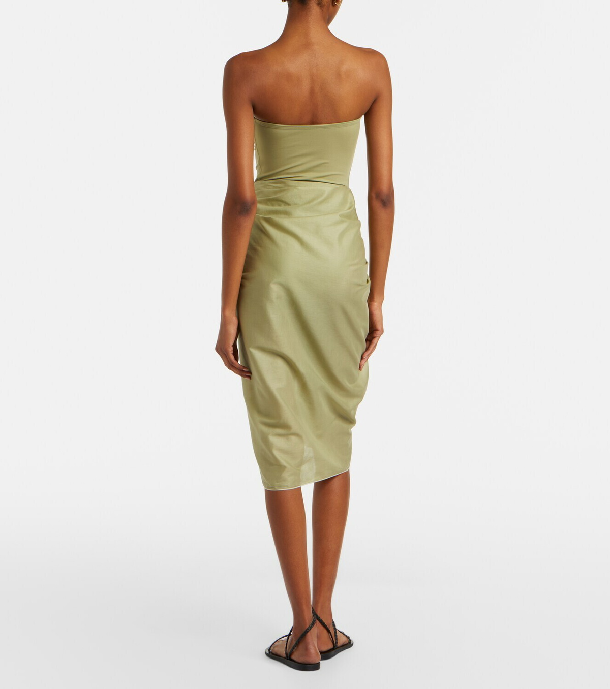 Eres Cabine cotton voile beach cover-up