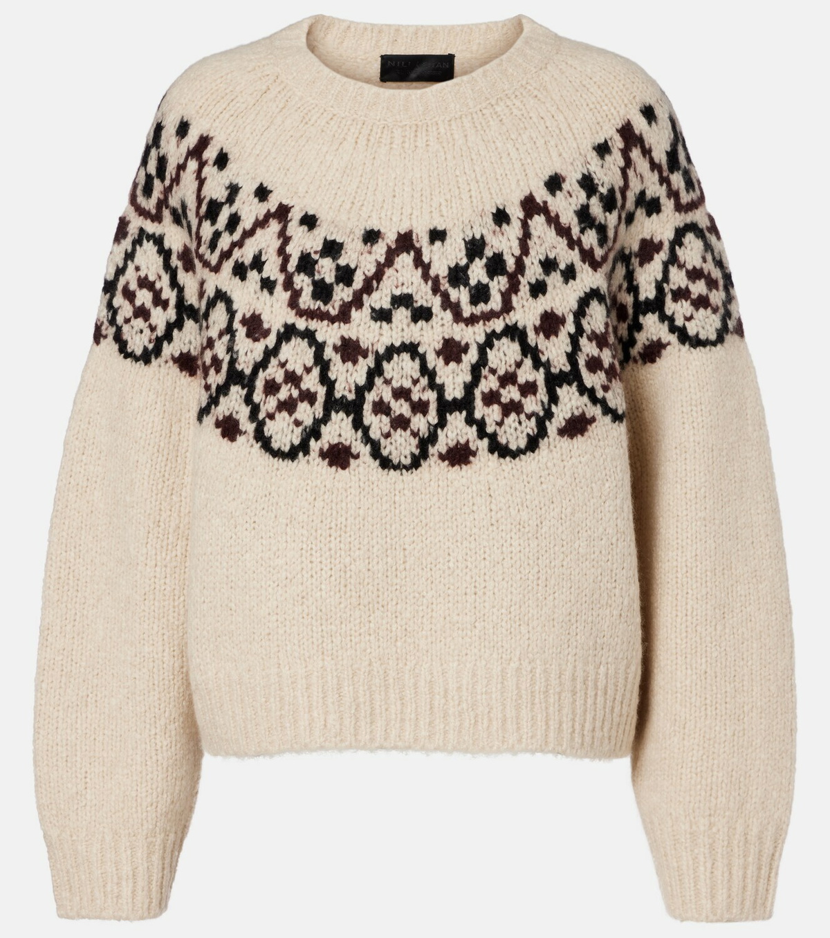 Nili Lotan Chrissy Fair Isle jacquard sweater