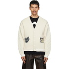 Off-White Off-White Star Varsity Knit Cardigan