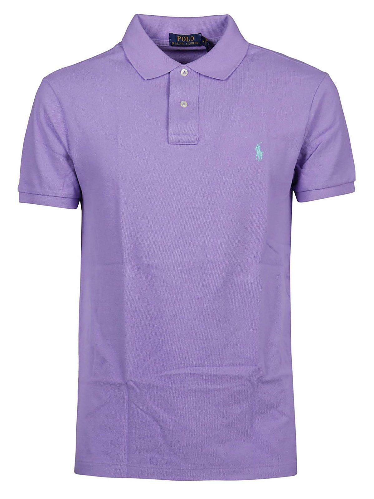 Polo Ralph Lauren Logo Embroidered Polo Shirt