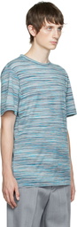 Missoni Blue Cotton T-Shirt