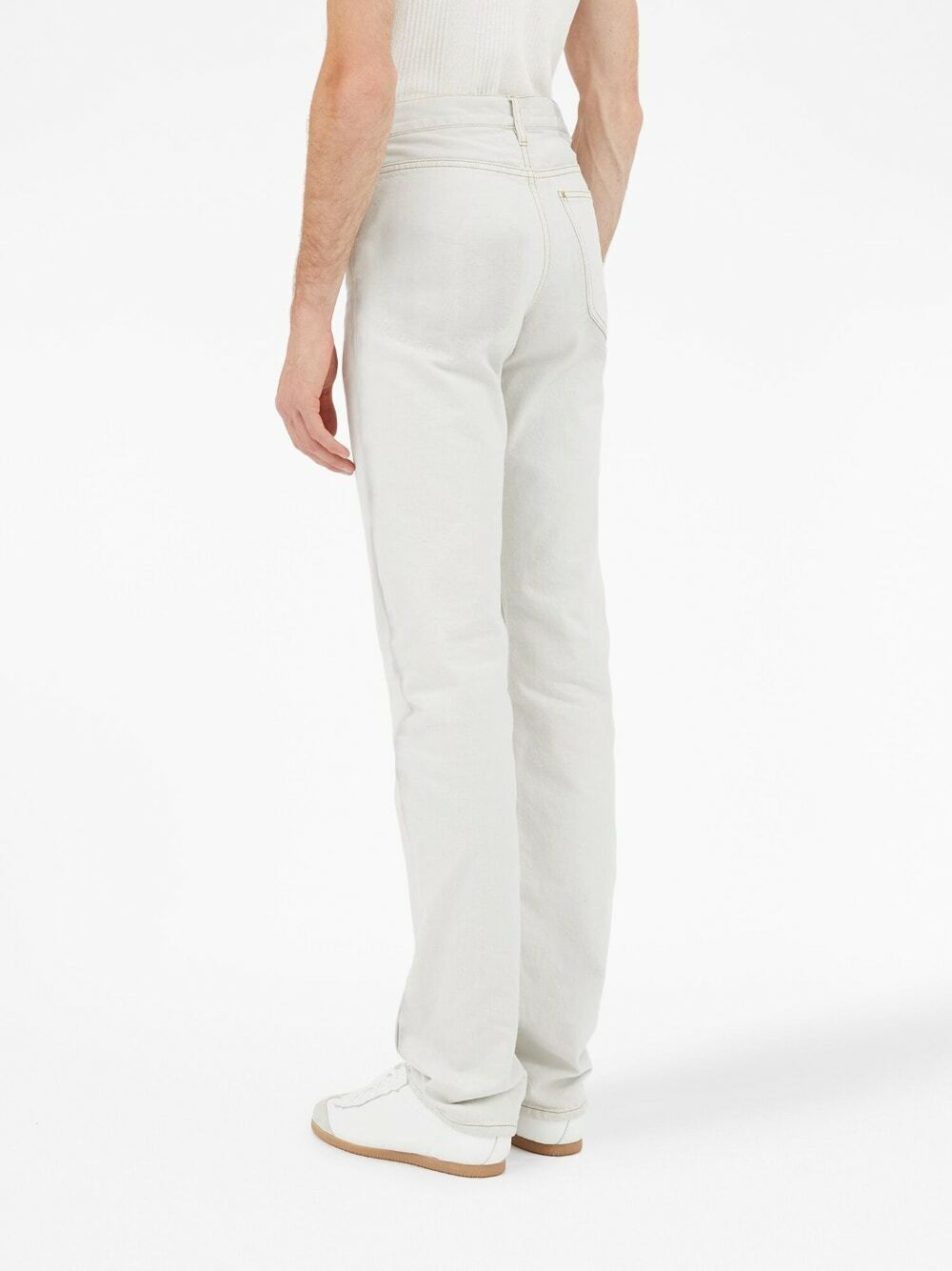 Maison Margiela Men's Jeans in Denim DI Cotone Black