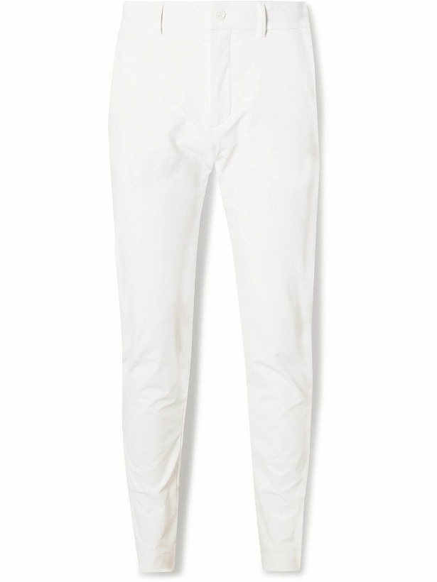Photo: Kjus Golf - Ike Slim-Fit Tapered Stretch-Shell Golf Trousers - White