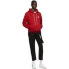 Off-White Red Cut Here Hoodie