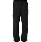 Isabel Benenato - Slub Cotton and Linen-Blend Cargo Trousers - Men - Black