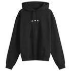 Jil Sander+ Men's Logo Hoodie in Black