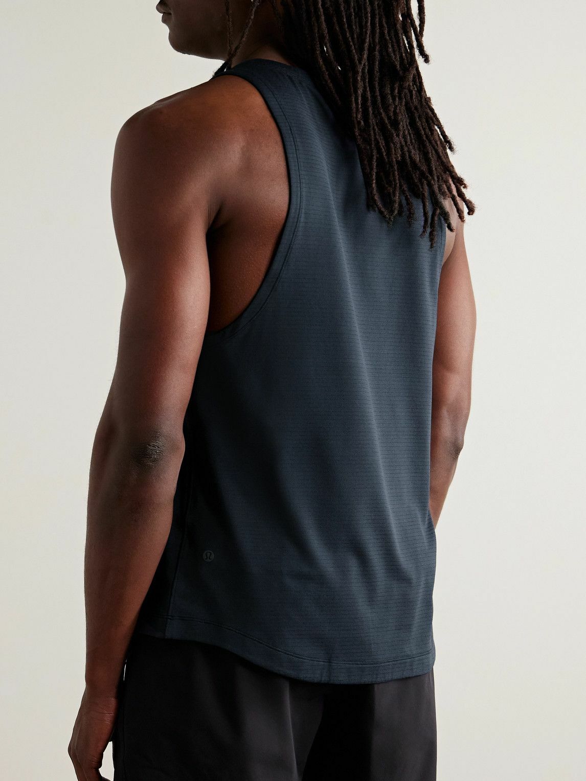 Lululemon - License to Train Recycled-Mesh Tank Top - Blue