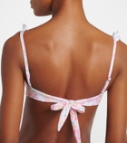 Bananhot Jena floral ruffled bikini top