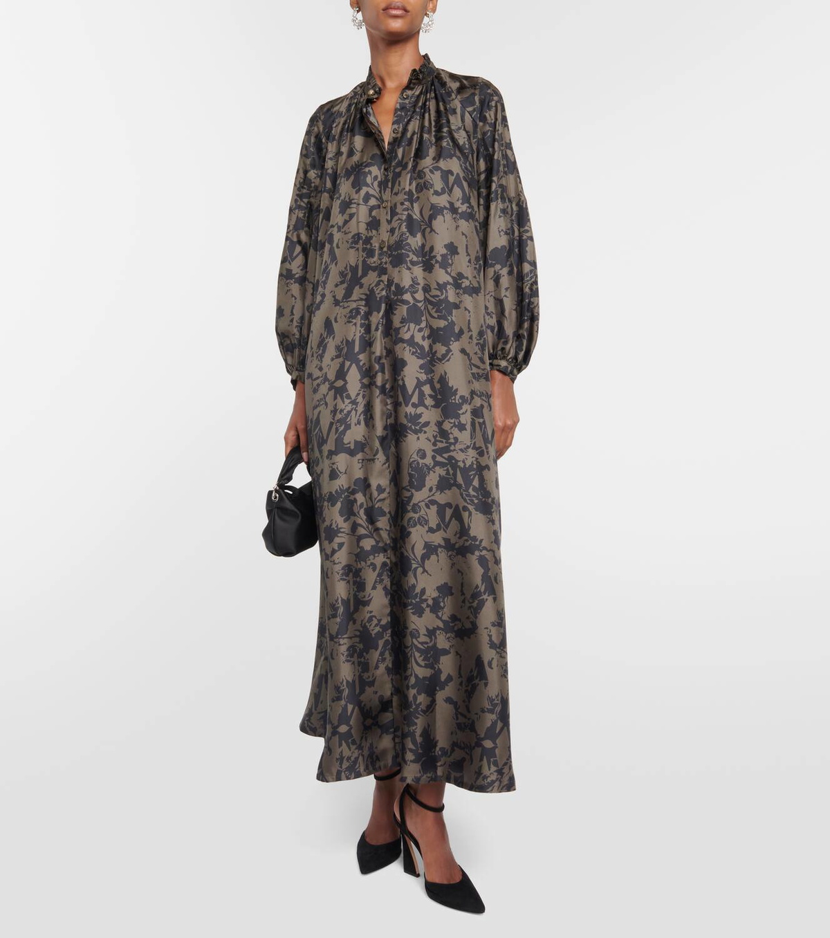 Max Mara Prosit floral silk maxi dress Max Mara