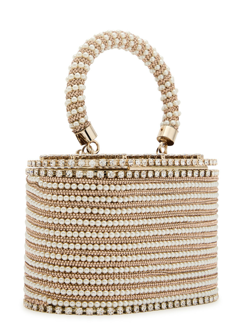 Rosantica Holli Libellula Mini Embellished Cross-body bag - Pink - One Size