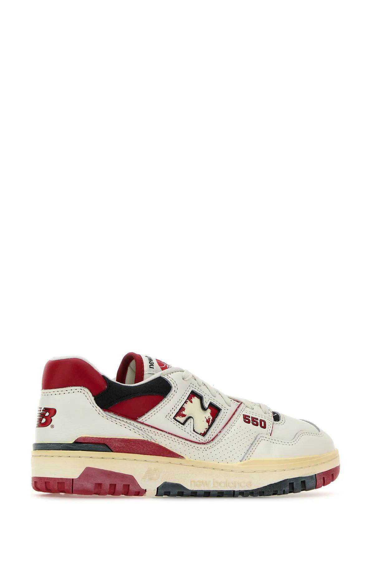スニーカー NEW BALANCE Multicolor Leather 550 Sneakers New Balance Multicolor Leather 550 Sneakers New Balance