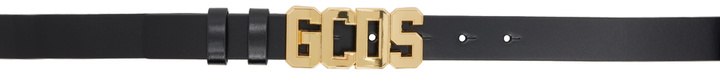 Photo: GCDS Black Logo Belt