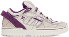 NEEDLES Off-White & Purple DC Shoes Edition Spectre Sneakers