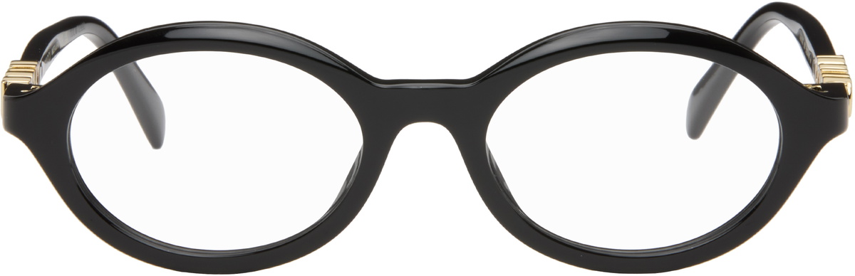 Gucci Black 'Gucci Block' Glasses