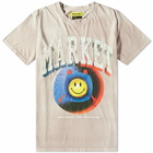 MARKET Men's Smiley Happiness Within T-Shirt in Lavender Tie-Dye