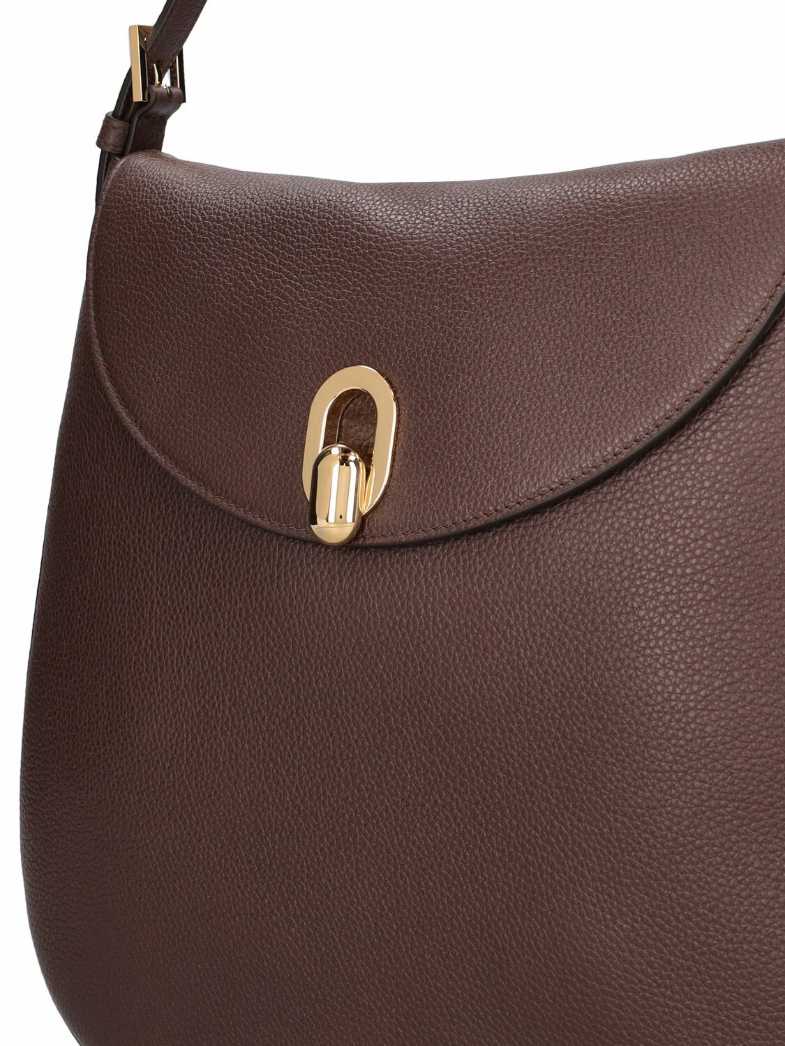 【関税込み】Savette ブラウン ラージ Tondo Hobo バッグ SAVETTE Large Tondo Leather Hobo Shoulder Bag Savette