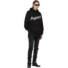 mastermind WORLD Black Baseball Logo Hoodie