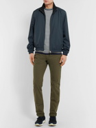 Loro Piana - Reversible Windmate Storm System Shell and Cashmere Bomber Jacket - Blue