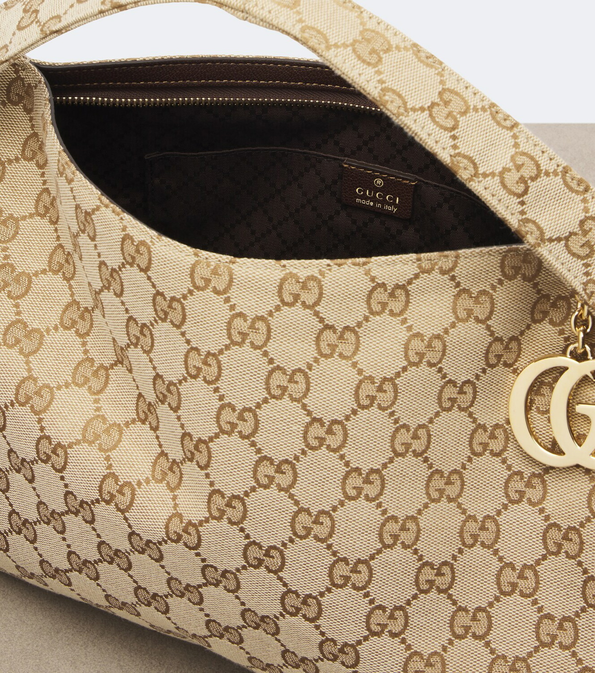Gucci Gucci Infinity Large GG canvas shoulder bag