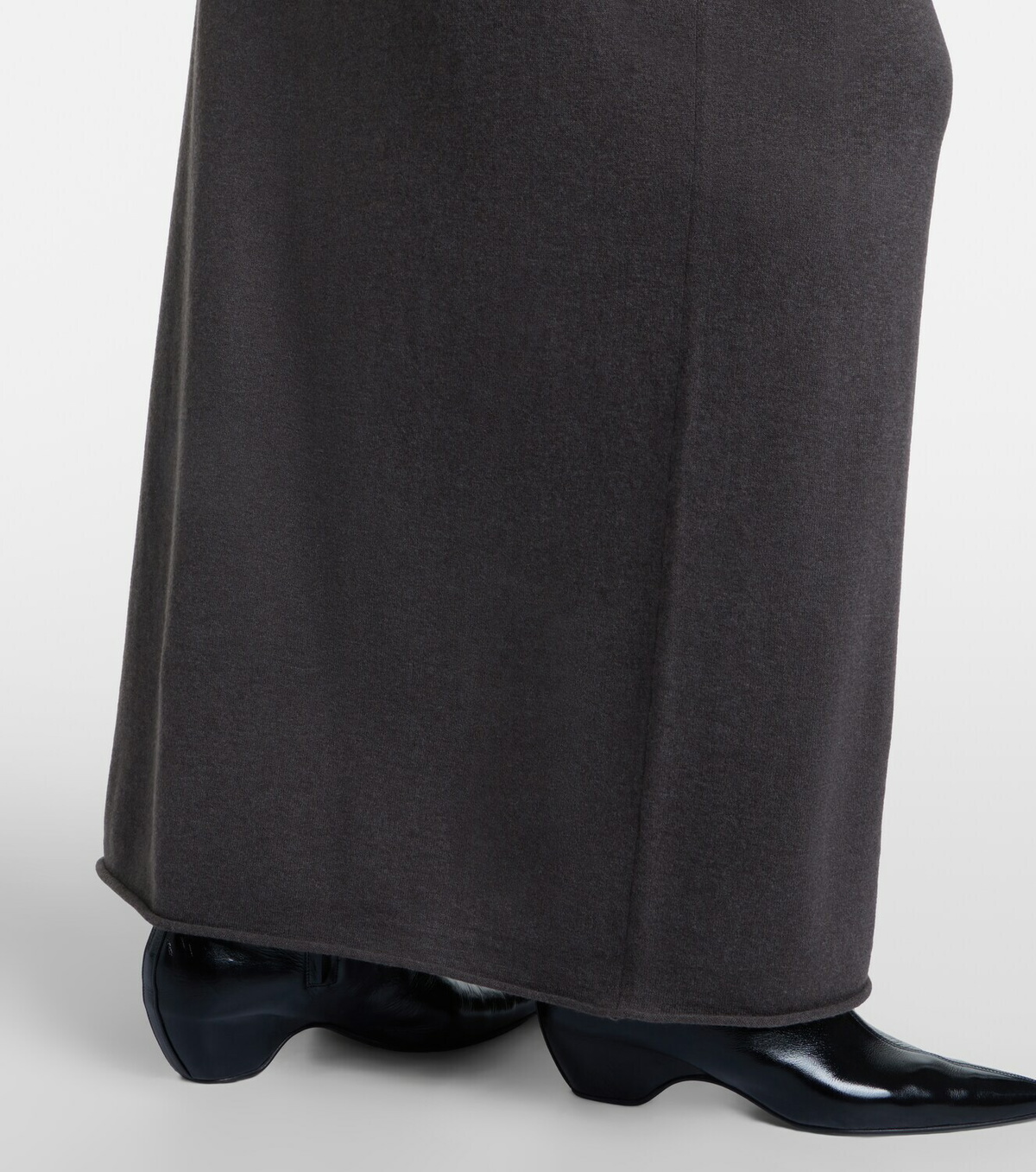 Lisa Yang Charlotta cotton and cashmere maxi skirt