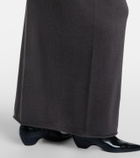 Lisa Yang Charlotta cotton and cashmere maxi skirt