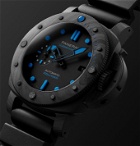 Panerai - Submersible Automatic 42mm Carbotech and Rubber Watch, Ref. No. PAM00960 - Black