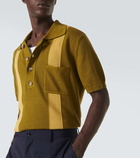 Frescobol Carioca Clemente pointelle cotton polo shirt