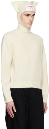 Charles Jeffrey LOVERBOY Off-White Ears Balaclava Sweater