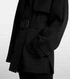The Row Usuaia belted virgin wool jacket