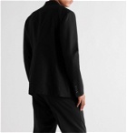 Alexander McQueen - Harness-Detailed Cotton Blazer - Black