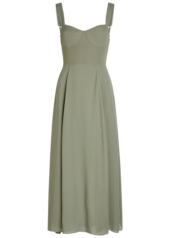 chinese dress ladies Reformation Cherry Marella Linen Dress main image 0