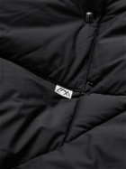 Comfy Outdoor Garment - Quilted Shell Hooded Down Jacket - Black