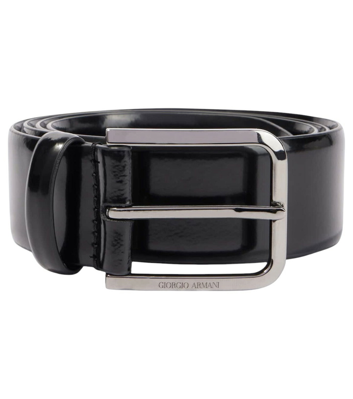 Photo: Giorgio Armani Leather belt