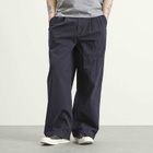 Danton Men's Double Pleat Easy Pants in Navy