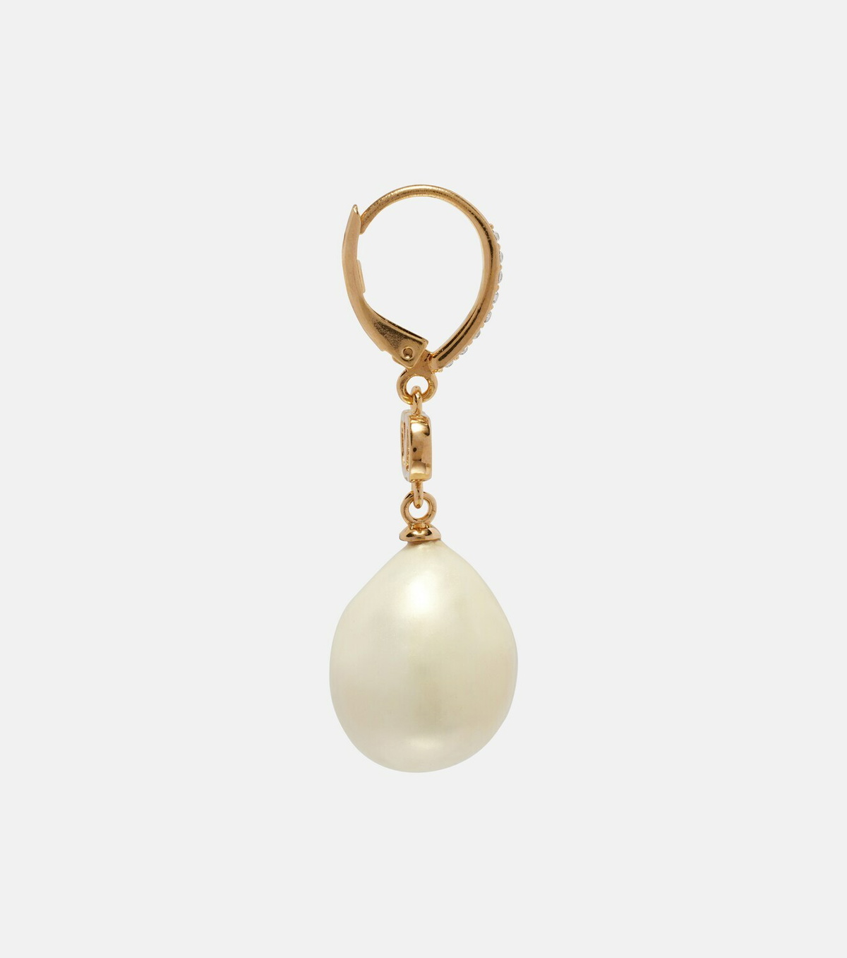Valentino VLogo faux pearl drop earrings