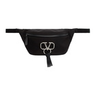 Valentino Black Valentino Garavani VRing Pouch