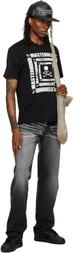 MASTERMIND WORLD Black MW Square Logo S/S T-shirt