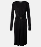Versace Medusa jersey cocktail dress
