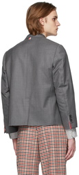 Thom Browne Grey Shrunken Sack Sport Blazer