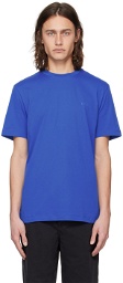 BOSS Blue Rubber-Print T-Shirt