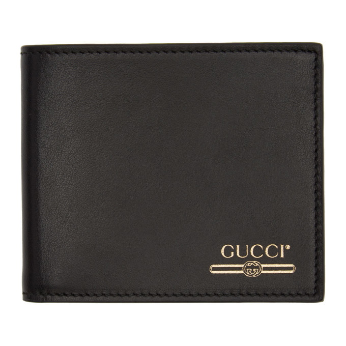 Photo: Gucci Black Logo Bifold Wallet