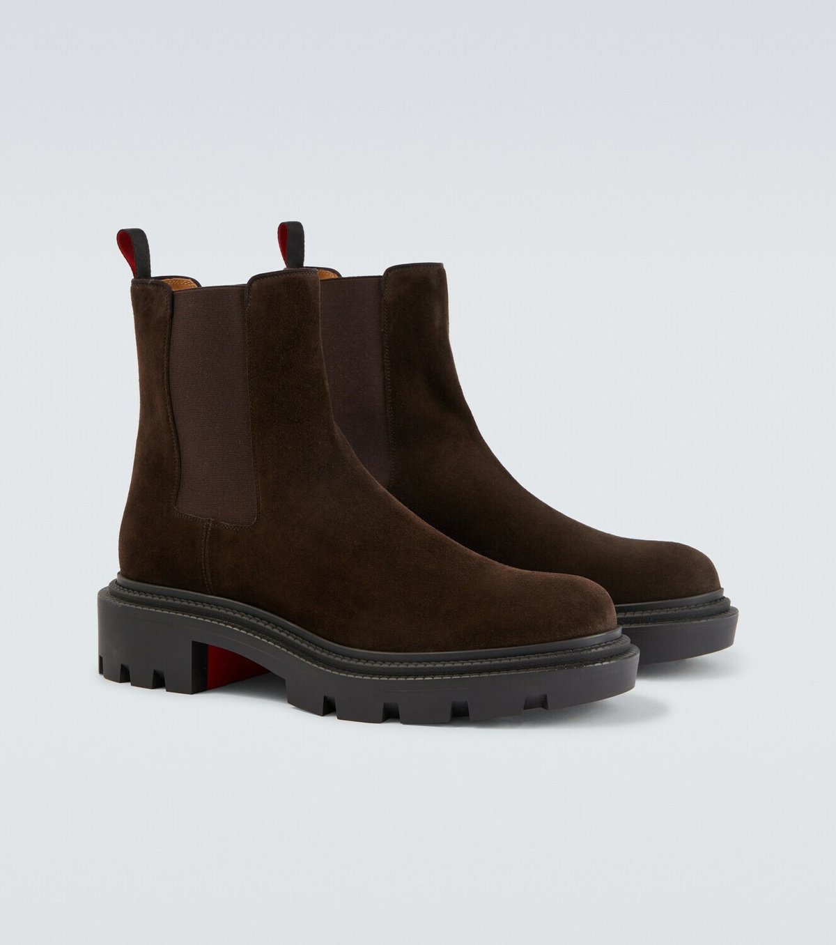Christian Louboutin Devon College suede Chelsea boots