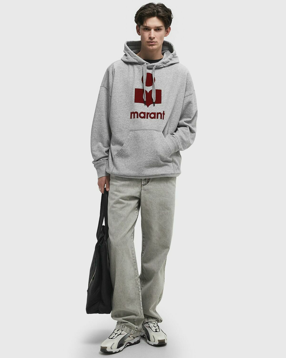 Marant LIGHT MARANT SWEATSHIRT Grey Mens Hoody