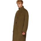 Lemaire Tan Chesterfield Coat